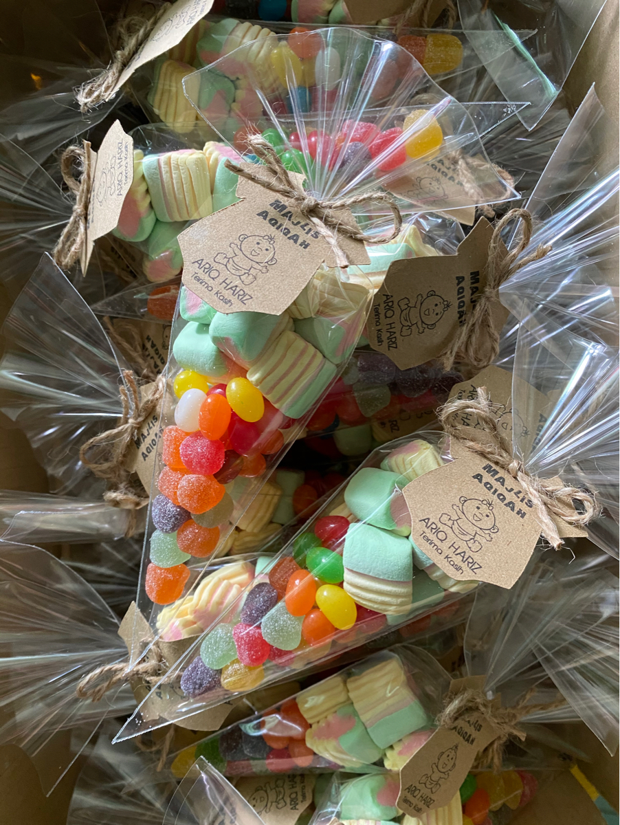 Doorgift Mix3 layer Candies Rm3.80