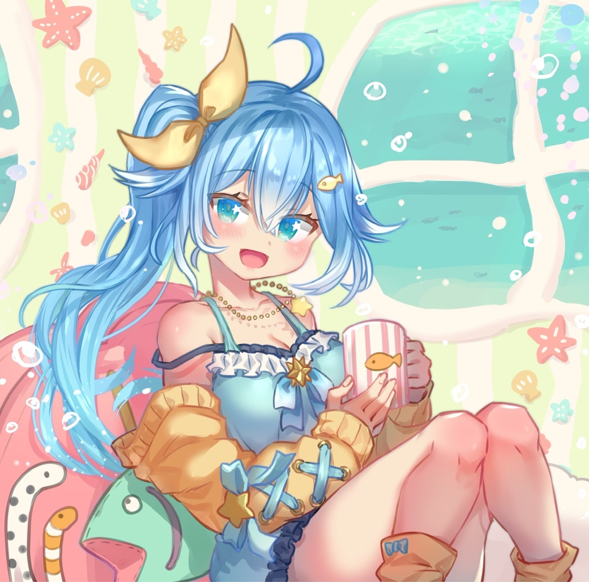 🩵兎野くうあ様(@ IQ2Coore )より