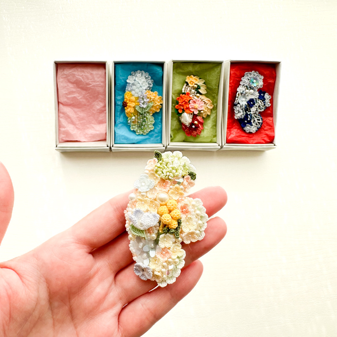 『四季』ブローチ~four seasons broach~