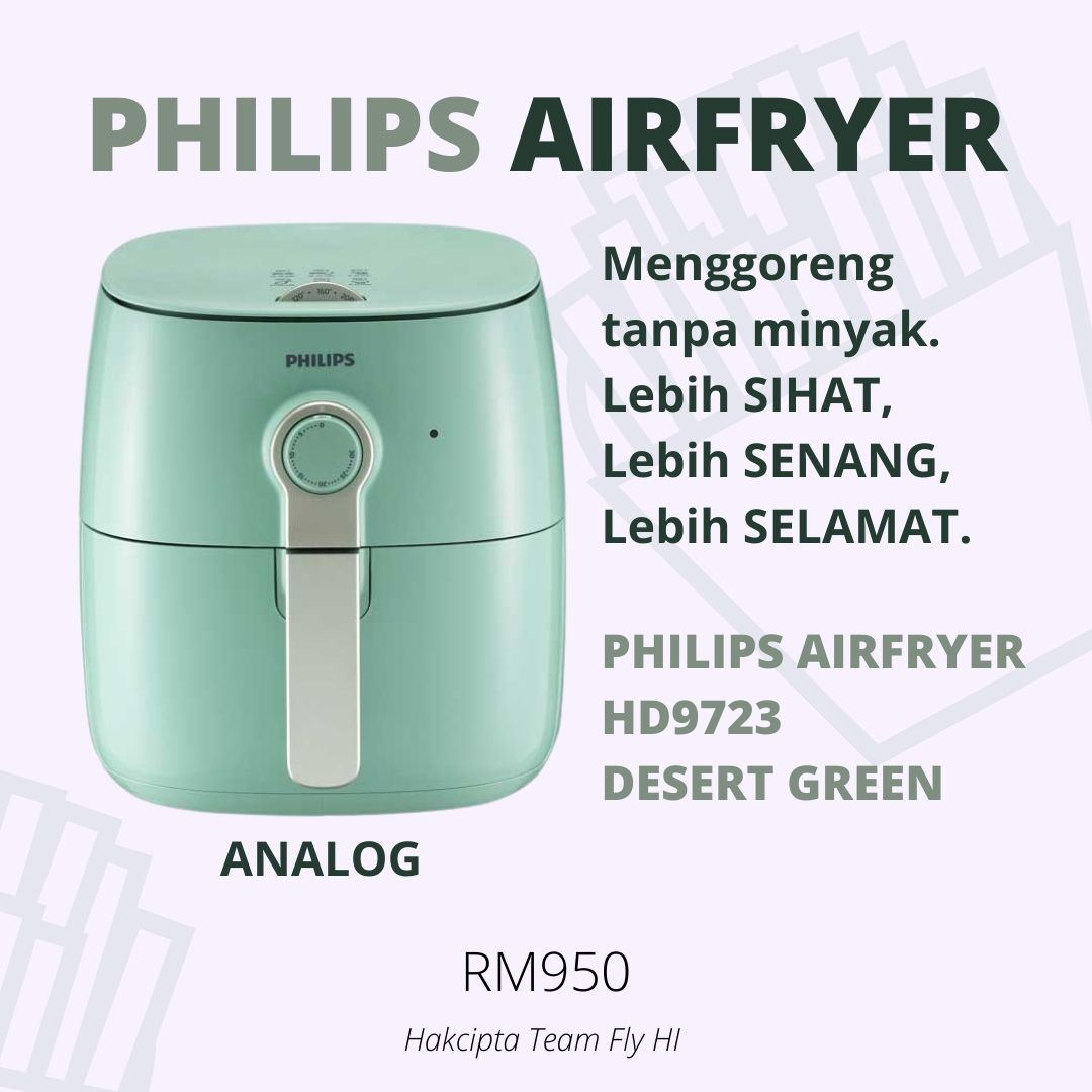 Airfryer Philips Analog