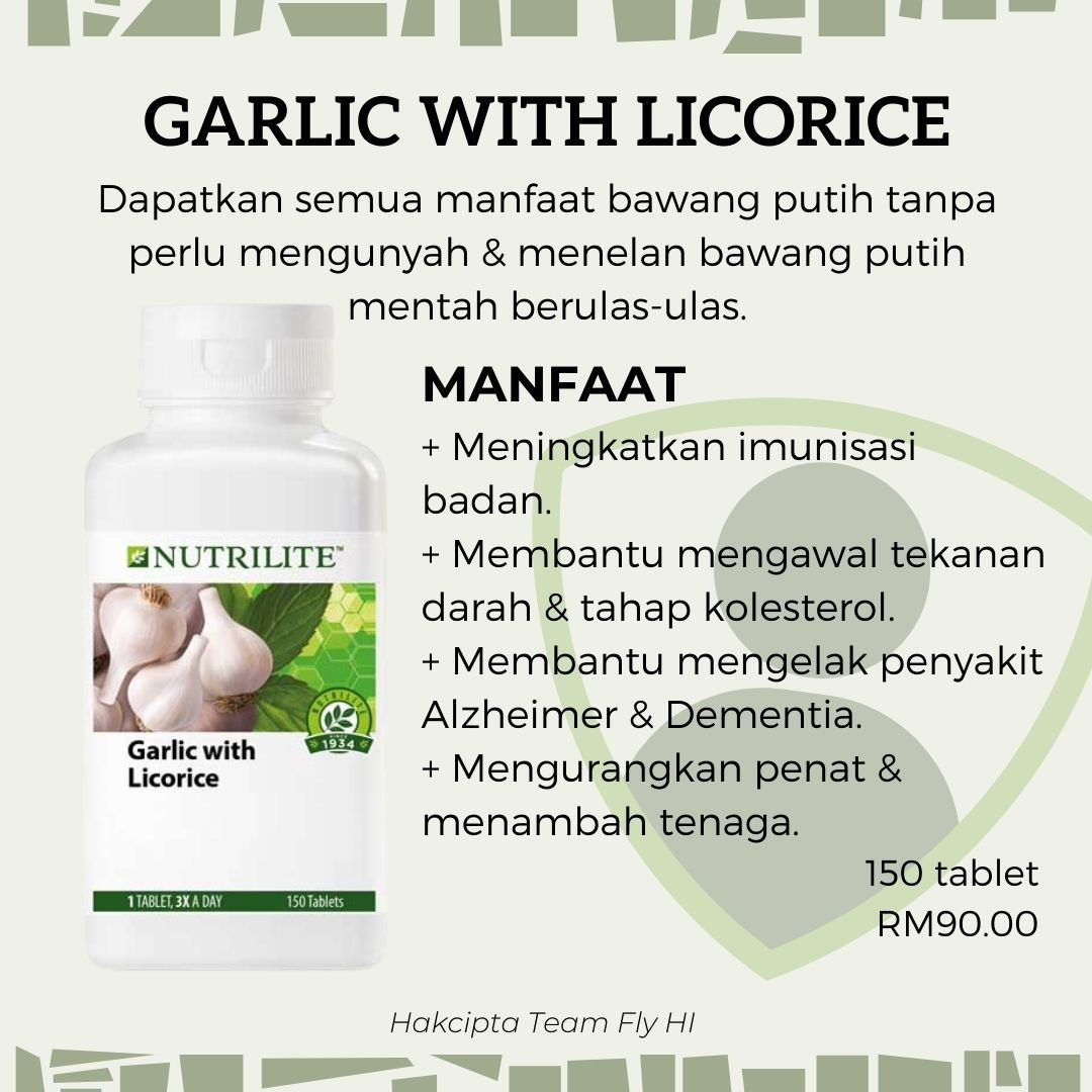 Garlic with Licorice 