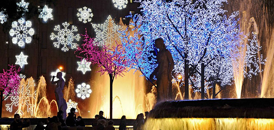 Restaurante navidad Barcelona