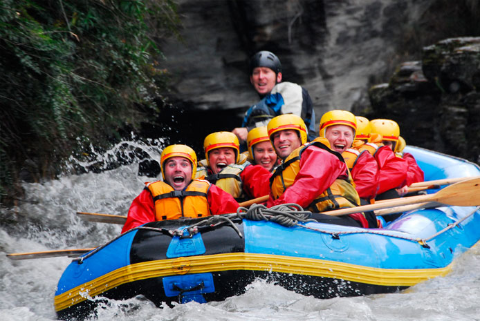 Actividad de rafting en Salamanca