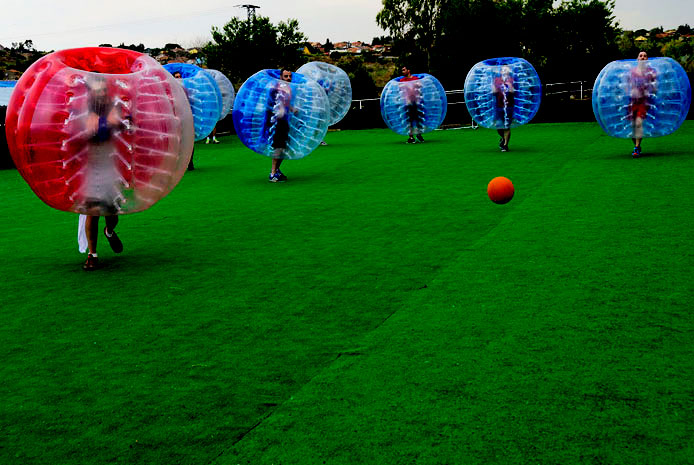 Actividades bubble soccer Madrid