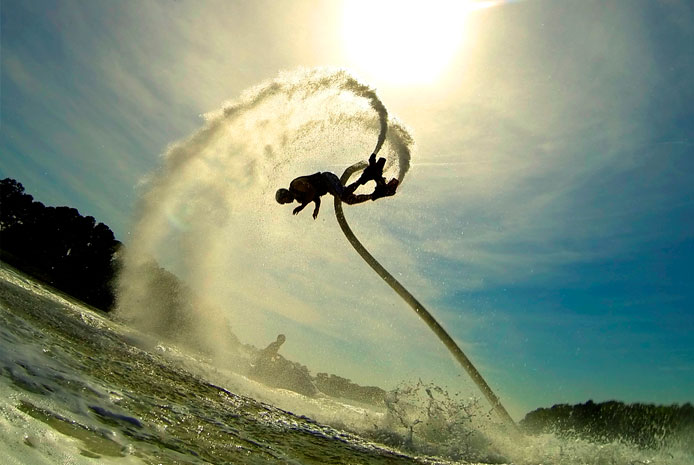 Despedidas de soltera unicas con flyboard