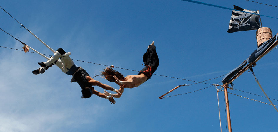 Primera escuela de trapecio en Madrid