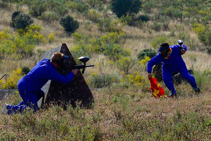 Guerra de Paintball en Valencia