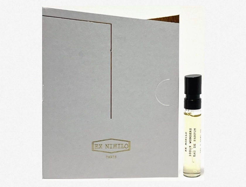 Ex Nihilo 10019 Wonders Eau de Parfum Sample, Unisex, 0.06 oz