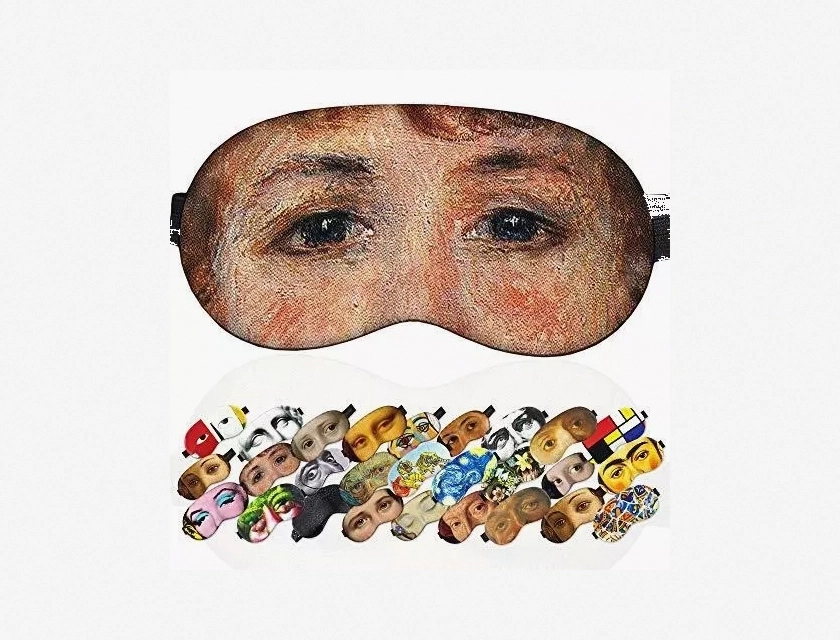3D Blackout Blindfold – Halk Soft Padded Eye Mask for Travel, Sleep, and Rest