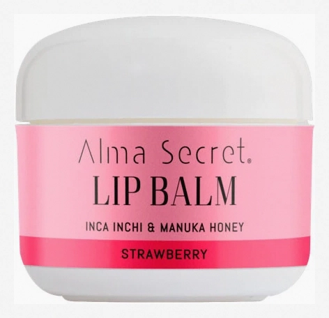 Alma Secret Manuka Lip Balm Strawberry 10ml – Natural Moisturizing Treatment