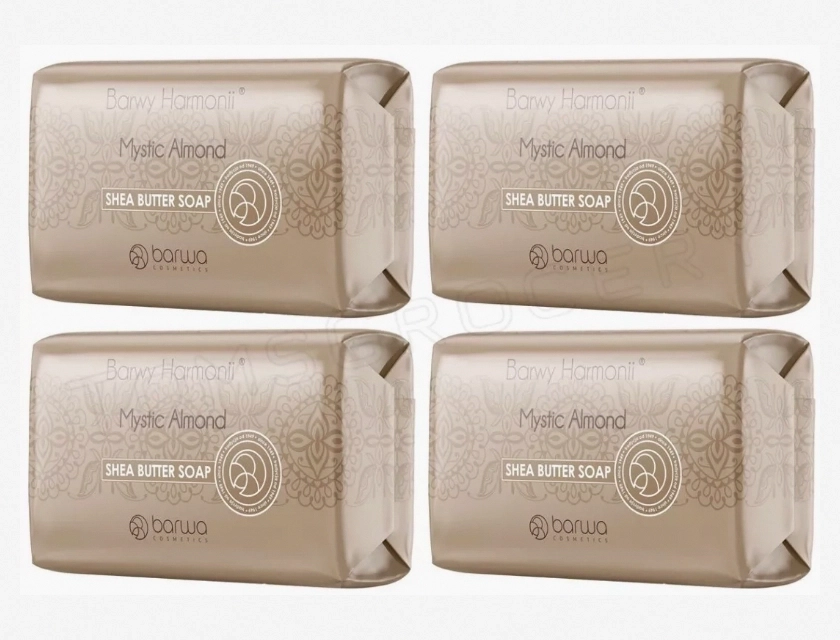 Mystic Almond Shea Butter Soap, 190g (6.7oz), 4 Bars – Harmonious Scents