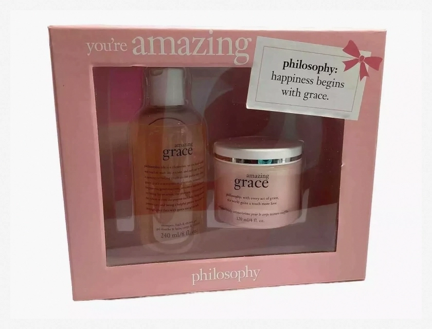 Philosophy You’re Amazing 2-Piece Set – 8 oz Shampoo, Bath and Shower Gel