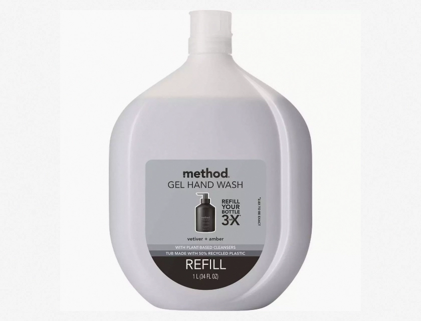 Method Gel Hand Wash, Vetiver Amber, 34 oz (10787)