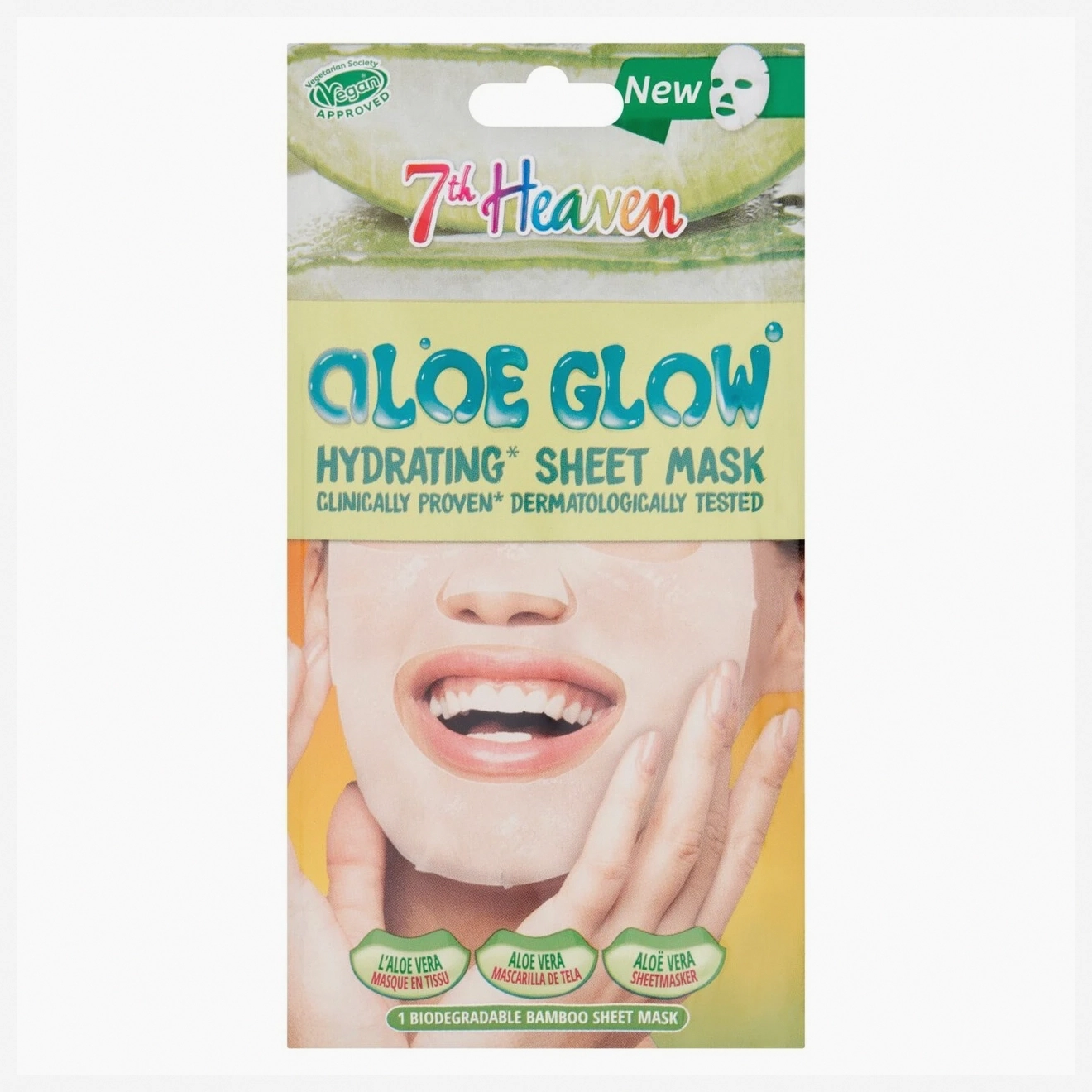 7th Heaven Aloe Glow Hydrating Sheet Mask 16g