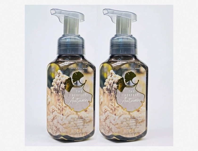 Bath & Body Works The Perfect Autumn Gentle Clean Foaming Hand Soap, 80.75 oz