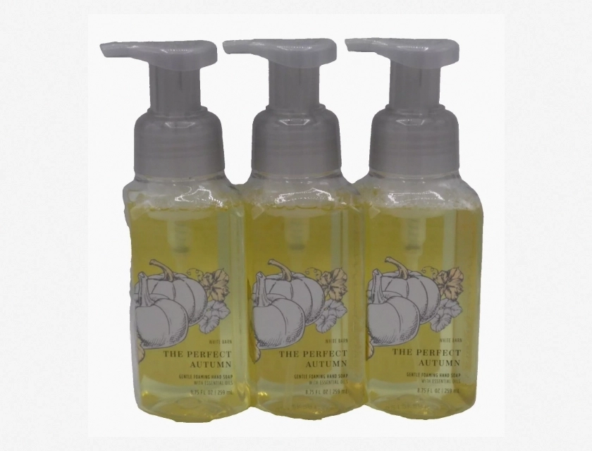 Bath & Body Works The Perfect Autumn Gentle Foaming Hand Soap 3-Pack