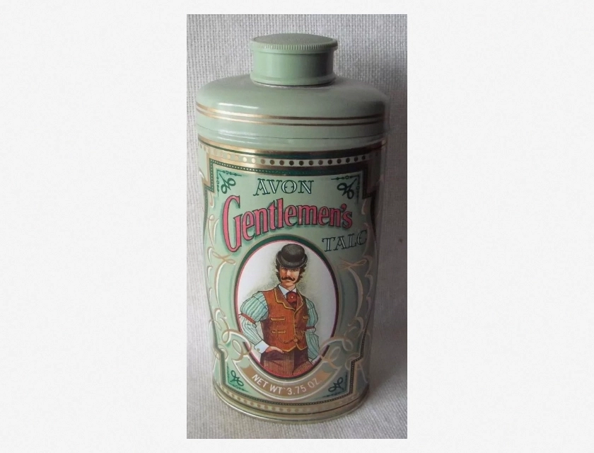 Avon Gentlemen’s Talc Tin Empty