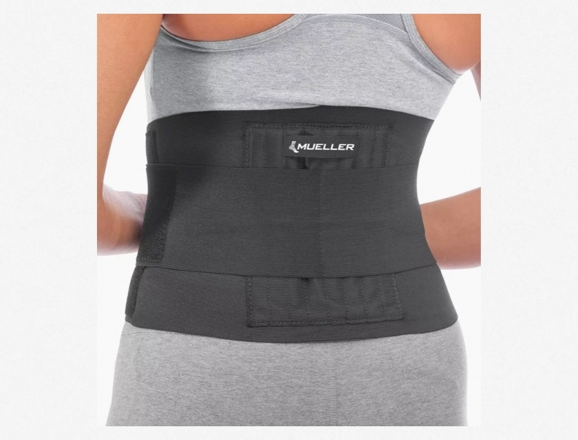 Mueller Sports Medicine Adjustable Back Brace Support for Men and Women