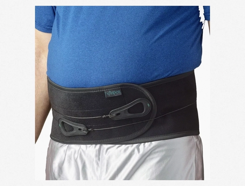 Lumbar Support Back Brace for Pain Relief – Medium Size, Adjustable Posture Corrector for Men and Women