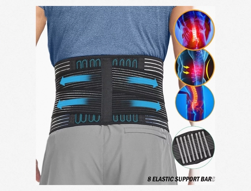Medical Waist Belt Brace for Lower Back Pain Relief, Lumbar Support Therapy