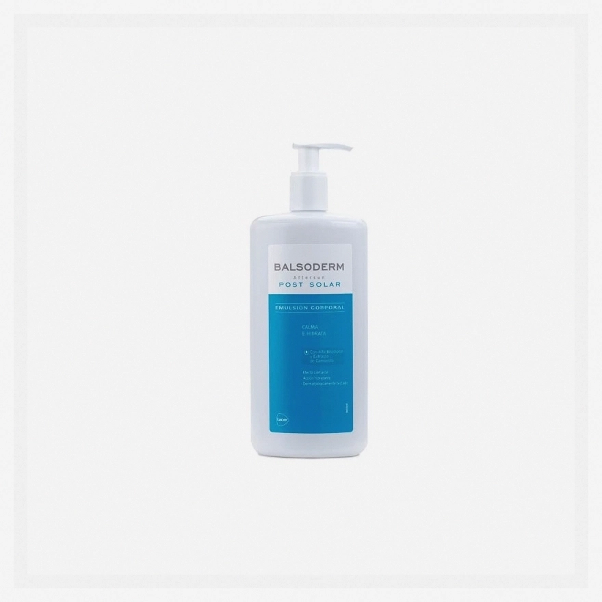 Balsoderm Post-Solar Emulsion Body Lotion 300 ml, After Sun Moisturizer