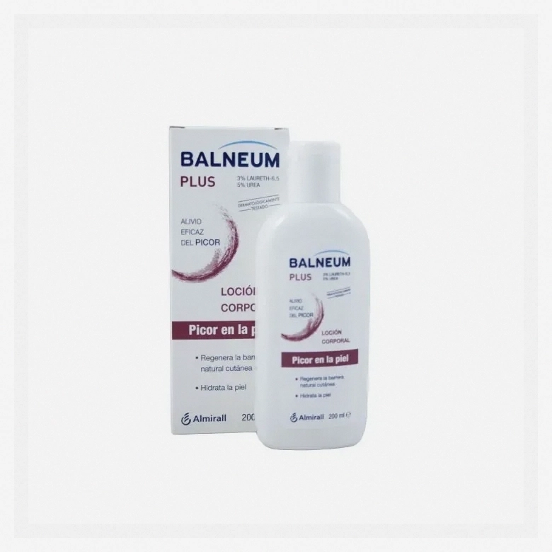 Balneum Plus Body Lotion 200ml, Intensive Moisturizing for Dry Skin, Soap-Free and Fragrance-Free