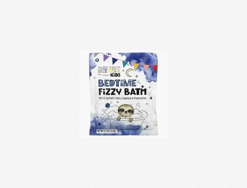 Aura Cacia Kids Bedtime Fizzy Bath, 2.5 oz – Calming Bath for Children