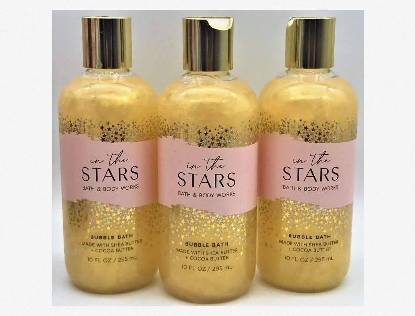Bath & Body Works In The Stars Bubble Bath 10 Oz Pack of 3