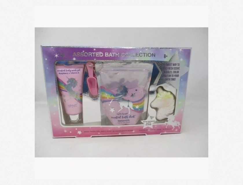 My Beauty Spot Assorted Bath Collection – Body Wash, Bath Dust, Scoop, and Bath Bomb