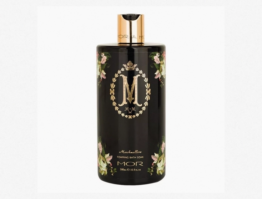 Mor Marshmallow Foaming Bath Soak, 500ml – Luxurious Bubble Bath for Relaxing Soak