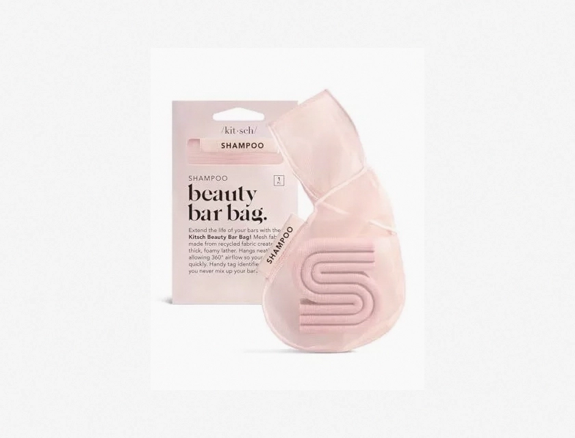 Kitsch Shampoo Bar Bag and Bottle Beauty Blush Kit