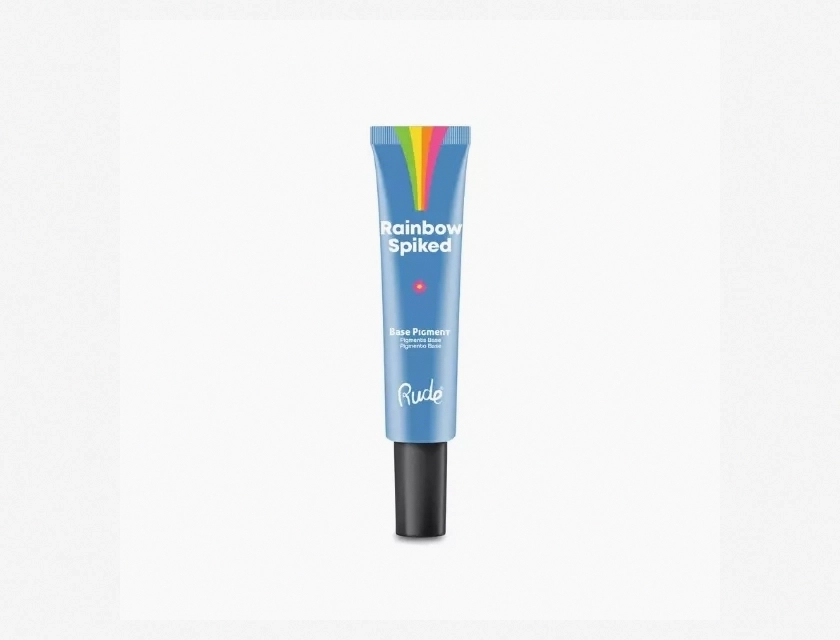 Rude Cosmetics Rainbow Spiked Vibrant Base Pigment, Blue, Long-Lasting & Highly Pigmented Face Paint for Creative Makeup Looks