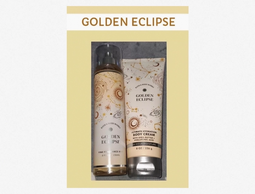 Bath & Body Works Golden Eclipse 2-Piece Body Care Gift Set