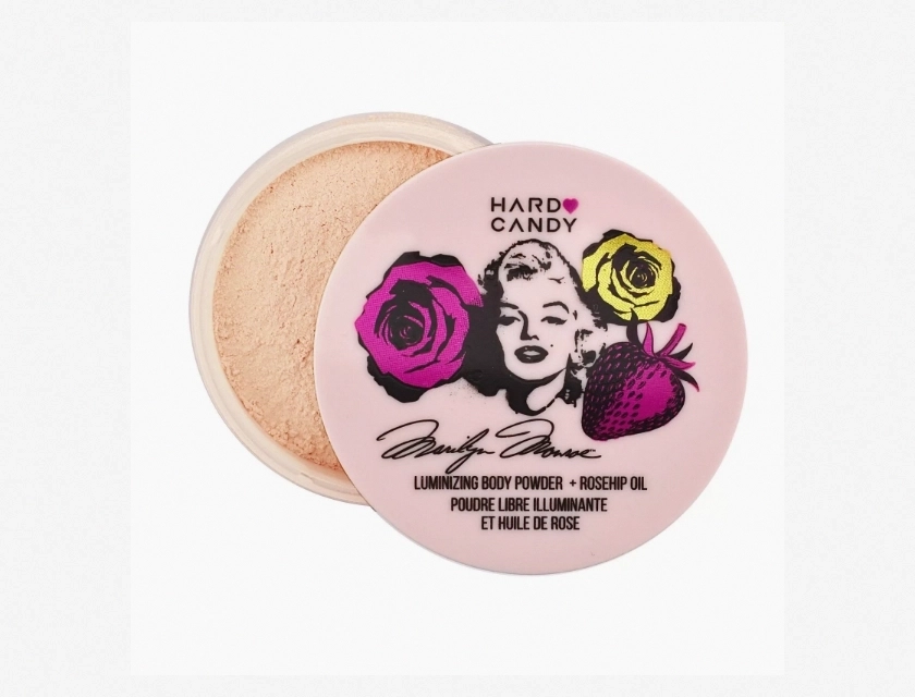 3-Pack Hard Candy Body Powder with Rosehip Oil – Sparkling Strawberry