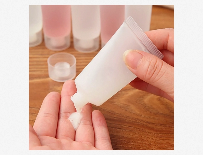 Transparent Travel Bottle 30ml 50ml Portable Storage Containers for Toiletries
