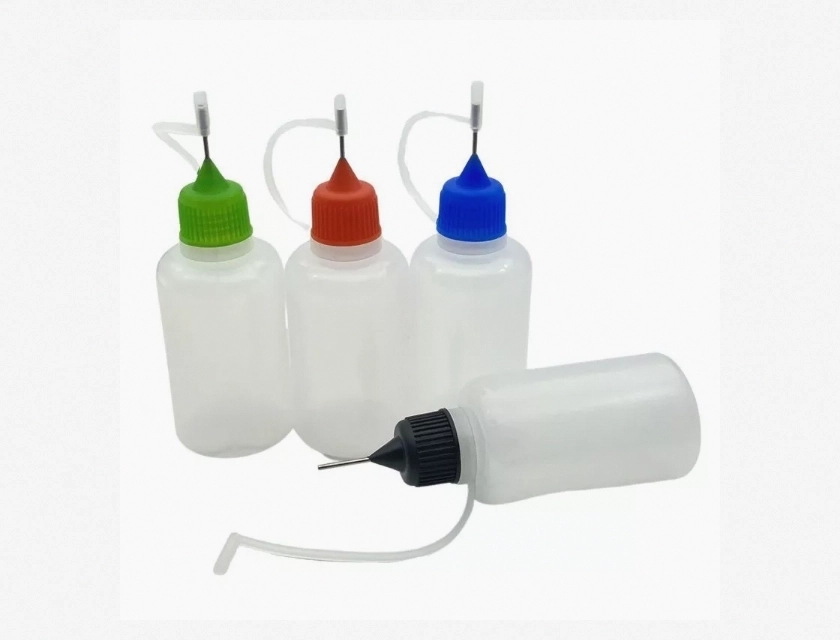 Refillable Plastic Dropper Bottles 30ml Clear Empty Liquid Containers 50 Pack