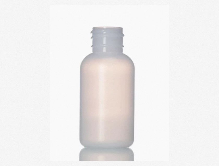 1 oz HDPE Boston Round Bottles – 200 Pack
