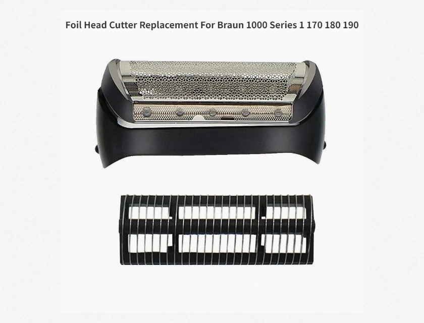 2 Pack 10B Replacement Foil and Cutter for Braun Series 1000, 170, 180, 190 Shavers