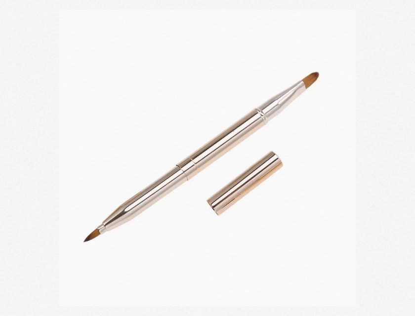 Lipstick Brush with Lid, Multi-Function Eyebrow Applicator Tool
