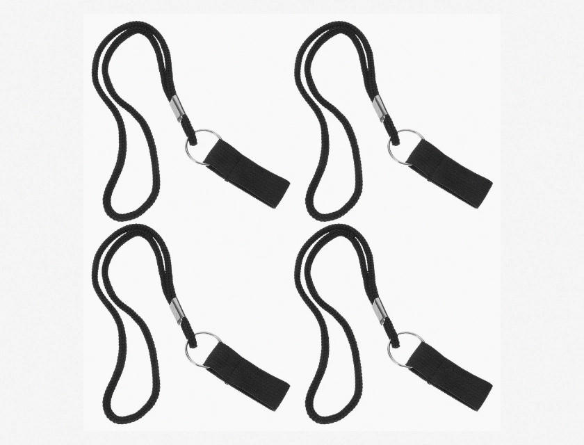 4-Piece Walking Cane Wrist Strap Anti-Lost Cane Lanyard Cane Wrist Strap