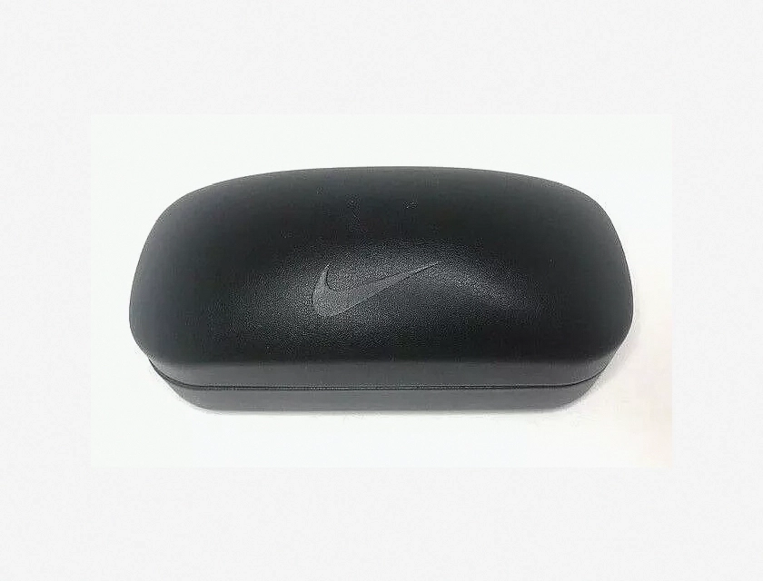 Nike Swoosh Black Clamshell Sunglasses Case Eyeglass Case