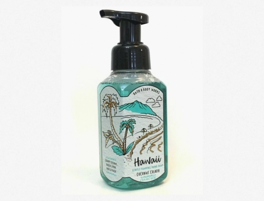 Bath & Body Works Hawaii Coconut Colada Foaming Hand Soap, 80.75 oz (2 Pack)
