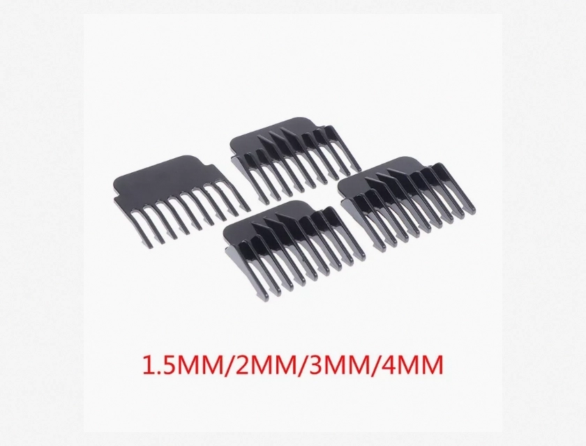 Hair Trimmer Clipper Limit Comb Guide Set, 4 Piece