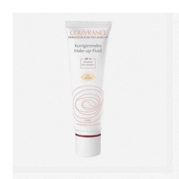 Avène Couvrance Fluid Foundation for Sensitive Skin, Natural Shade, 30 ml