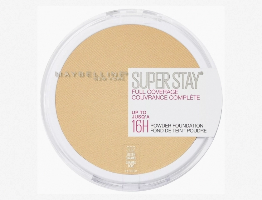 Maybelline Super Stay Full Coverage Powder Foundation, Golden Caramel 332