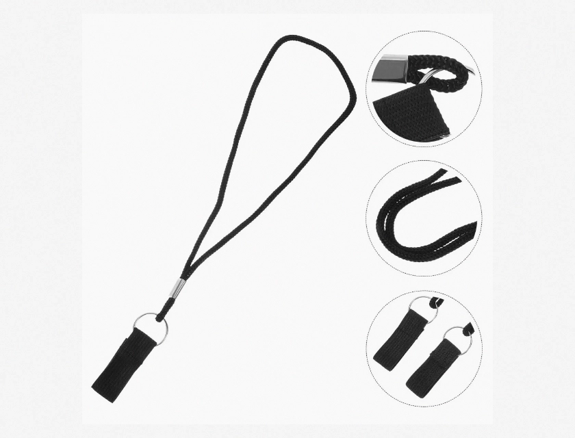 Crutch Rope for Elderly, Polyester, 26 x 1.8 x 0.3 cm, 4 Count