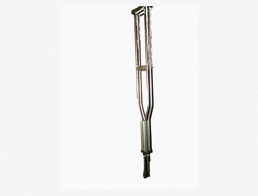 Guardian Aluminum Push Button Crutches, Adjustable for Adults 5’10 to 6’6