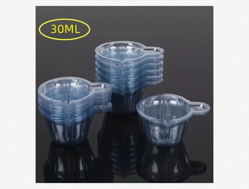 Mini Disposable Plastic Urine Cups 30mL 1Oz Specimen Cups for Ovulation and pH Test