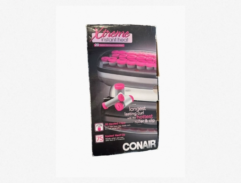 Conair Xtreme Heat Roller Set for Long-Lasting Curls and Volume