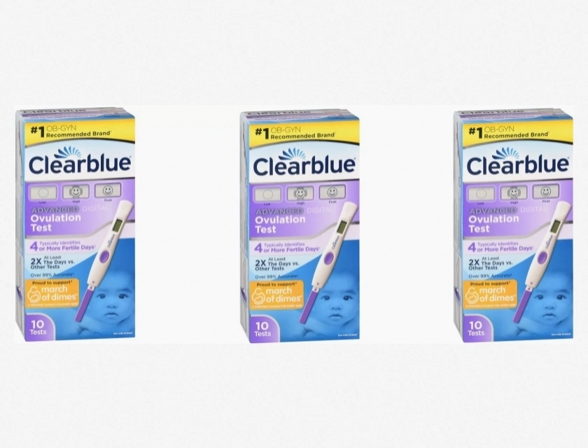 Clearblue Advanced Digital Ovulation Test, 10 Count (Pack of 3), 30 Tests Total
